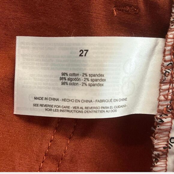 Circus NY Strapless Belted Romper – Rust Orange – Size 27 (Small) - Picture 8 of 8